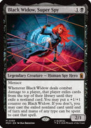 Black Widow, Super Spy (MSH-089)  Foil - Marvel Super Heroes