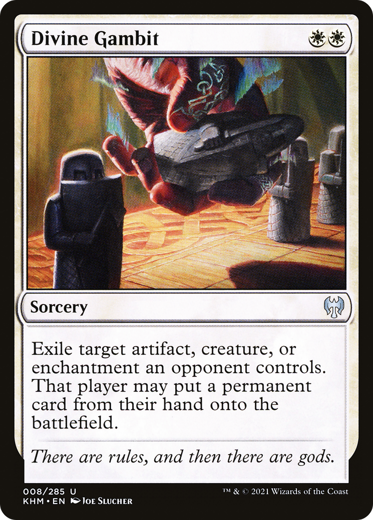 Divine Gambit (KHM-008)  - Kaldheim