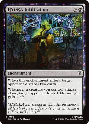 HYDRA Infiltration (MSH-100)  Foil - Marvel Super Heroes