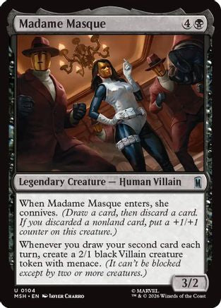 Madame Masque (MSH-104)  - Marvel Super Heroes