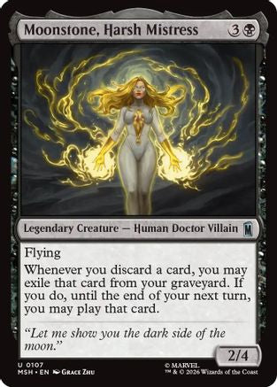 Moonstone, Harsh Mistress (MSH-107)  - Marvel Super Heroes