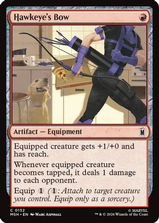 Hawkeye's Bow (MSH-132)  - Marvel Super Heroes