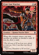 K'un-Lun Warrior (MSH-140)  Foil - Marvel Super Heroes