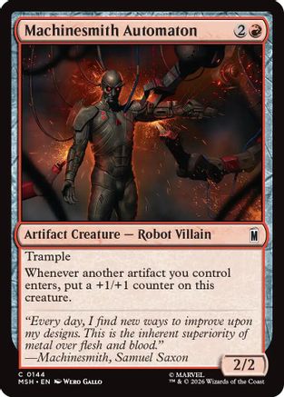 Machinesmith Automaton (MSH-144)  - Marvel Super Heroes