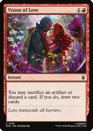 Vision of Love (MSH-158)  - Marvel Super Heroes