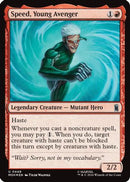 Speed, Young Avenger (Surge Foil) (MSH-448)  Foil - Marvel Super Heroes