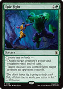 Epic Fight (MSH-166)  Foil - Marvel Super Heroes