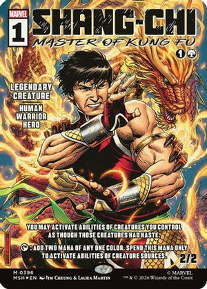 Shang-Chi, Master of Kung Fu (Showcase) (0396) (MSH-396)  Foil - Marvel Super Heroes