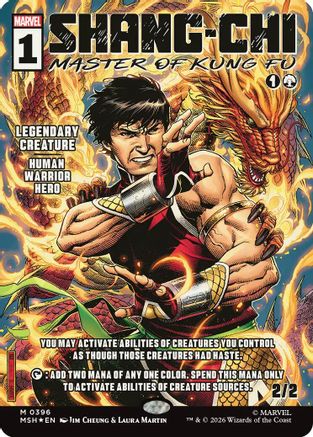 Shang-Chi, Master of Kung Fu (Showcase) (0396) (MSH-396)  Foil - Marvel Super Heroes