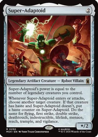 Super-Adaptoid (MSH-250)  Foil - Marvel Super Heroes