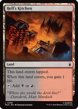Hell's Kitchen (MSH-268)  - Marvel Super Heroes