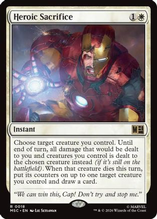 Heroic Return (MSC-017)  - Commander: Marvel Super Heroes