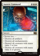 Austere Command (MSC-121)  - Commander: Marvel Super Heroes