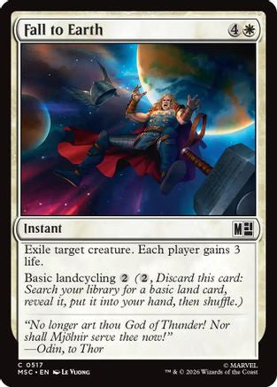 Fall to Earth (MSC-517)  - Commander: Marvel Super Heroes