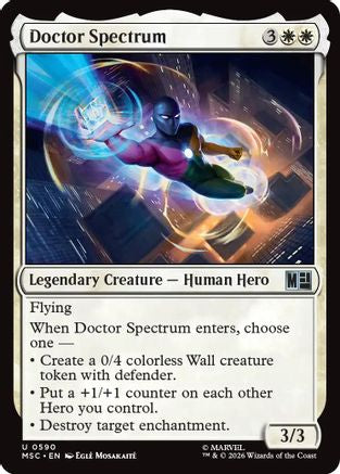 Doctor Spectrum (MSC-590)  - Commander: Marvel Super Heroes