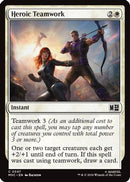 Heroic Teamwork (MSC-597)  Foil - Commander: Marvel Super Heroes