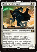 Nick Fury, Spymaster (MSC-603)  Foil - Commander: Marvel Super Heroes