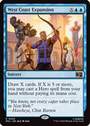 West Coast Expansion (MSC-040)  - Commander: Marvel Super Heroes