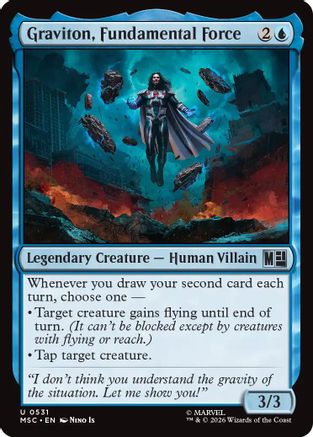 Graviton, Fundamental Force (MSC-531)  - Commander: Marvel Super Heroes