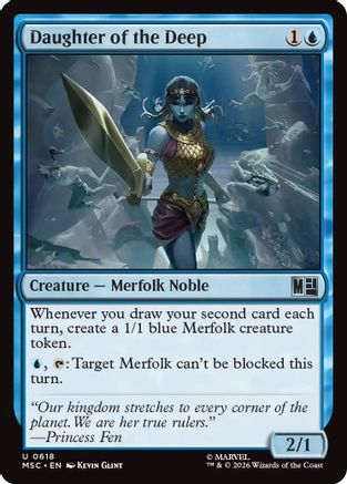 Daughter of the Deep (MSC-618)  - Commander: Marvel Super Heroes