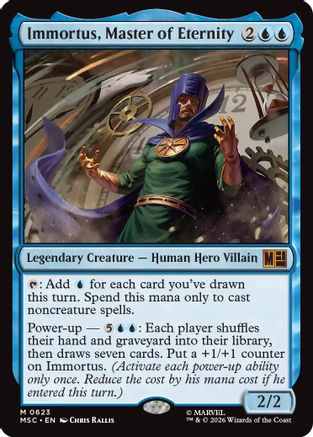 Immortus, Master of Eternity (MSC-623)  - Commander: Marvel Super Heroes