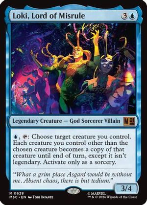Loki, Lord of Misrule (MSC-628)  - Commander: Marvel Super Heroes