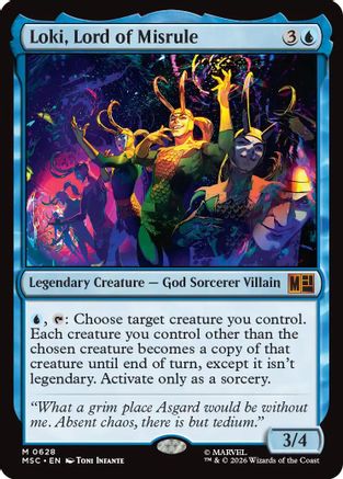 Loki, Lord of Misrule (MSC-628) Foil