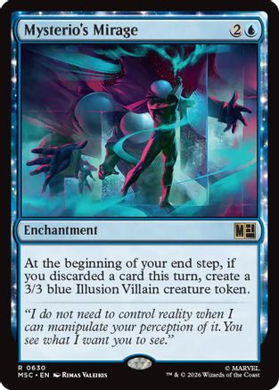 Mysterio's Mirage (MSC-630)  Foil - Commander: Marvel Super Heroes