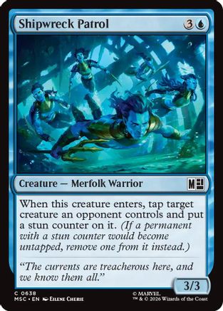 Shipwreck Patrol (MSC-638)  - Commander: Marvel Super Heroes