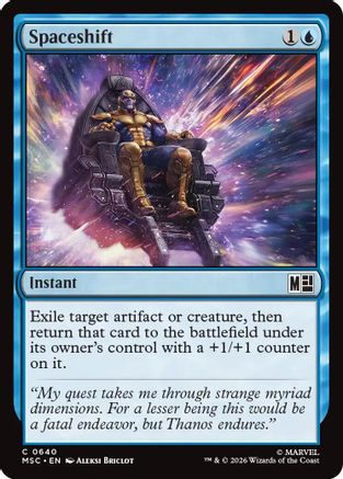 Spaceshift (MSC-640)  - Commander: Marvel Super Heroes