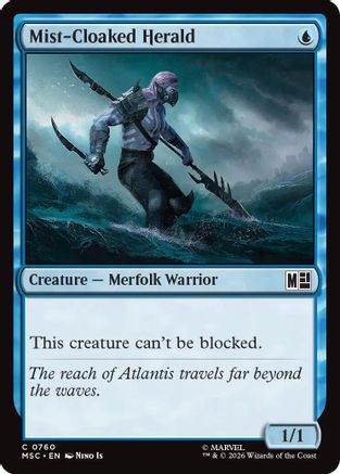 Mist-Cloaked Herald (MSC-760)  - Commander: Marvel Super Heroes