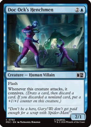 Doc Ock's Henchmen (MSC-784)  - Commander: Marvel Super Heroes