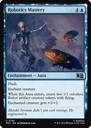Robotics Mastery (MSC-786)  Foil - Commander: Marvel Super Heroes