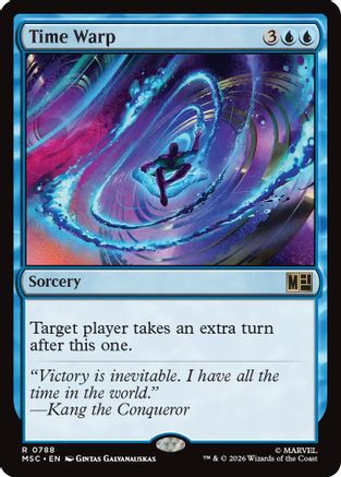 Time Warp (MSC-788)  Foil - Commander: Marvel Super Heroes