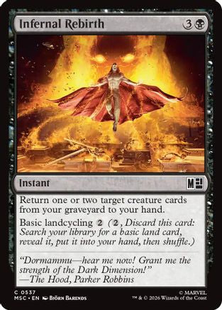 Infernal Rebirth (MSC-537)  - Commander: Marvel Super Heroes