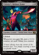 Citizen V, Helmut Zemo (MSC-650)  - Commander: Marvel Super Heroes