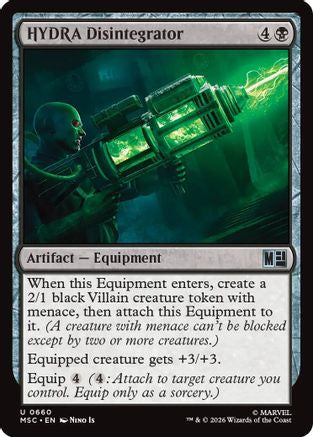 HYDRA Disintegrator (MSC-660)  Foil - Commander: Marvel Super Heroes