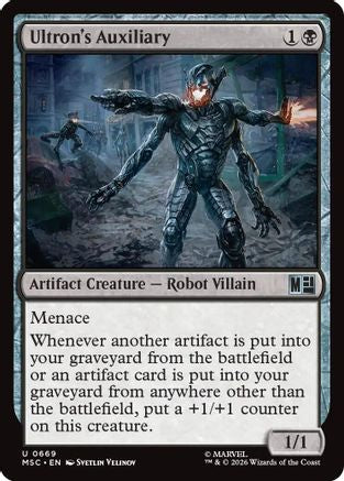 Ultron's Auxiliary (MSC-669)  Foil - Commander: Marvel Super Heroes