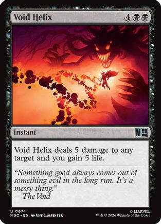 Void Helix (MSC-674)  - Commander: Marvel Super Heroes
