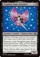 Songbird, Sonic Screamer (MSC-762)  Foil - Commander: Marvel Super Heroes