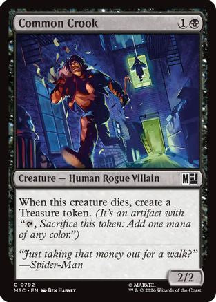 Common Crook (MSC-792)  - Commander: Marvel Super Heroes