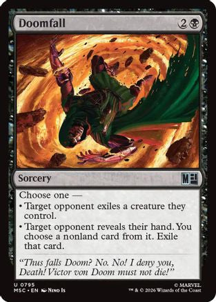 Doomfall (MSC-795)  Foil - Commander: Marvel Super Heroes