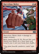 Marvelous Melee (MSC-549)  Foil - Commander: Marvel Super Heroes