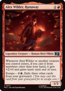 Alex Wilder, Runaway (MSC-677)  - Commander: Marvel Super Heroes