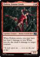 Elektra, Femme Fatale (MSC-687)  Foil - Commander: Marvel Super Heroes