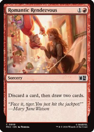 Romantic Rendezvous (MSC-808)  - Commander: Marvel Super Heroes