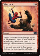 Wisecrack (MSC-813)  Foil - Commander: Marvel Super Heroes