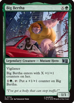 Big Bertha (MSC-714)  - Commander: Marvel Super Heroes