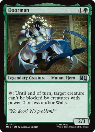 Doorman (MSC-720)  - Commander: Marvel Super Heroes
