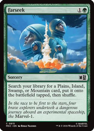 Farseek (MSC-815)  - Commander: Marvel Super Heroes